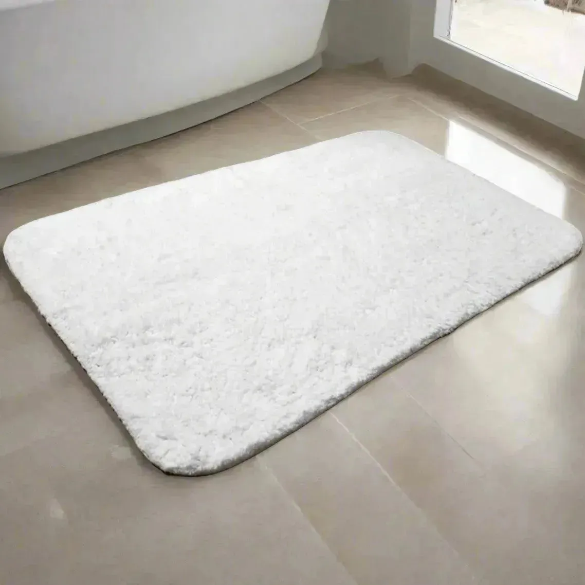 100% Cotton Tufted Bath Rugs 2 PK