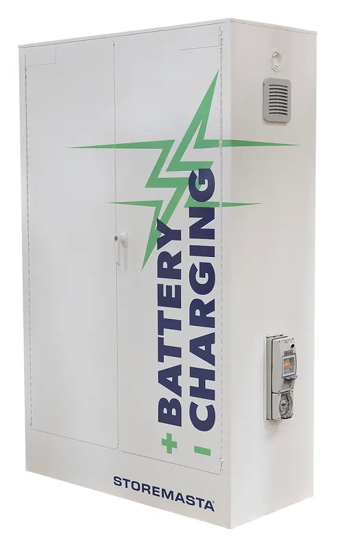 18 Outlet Battery Charging Cabinet