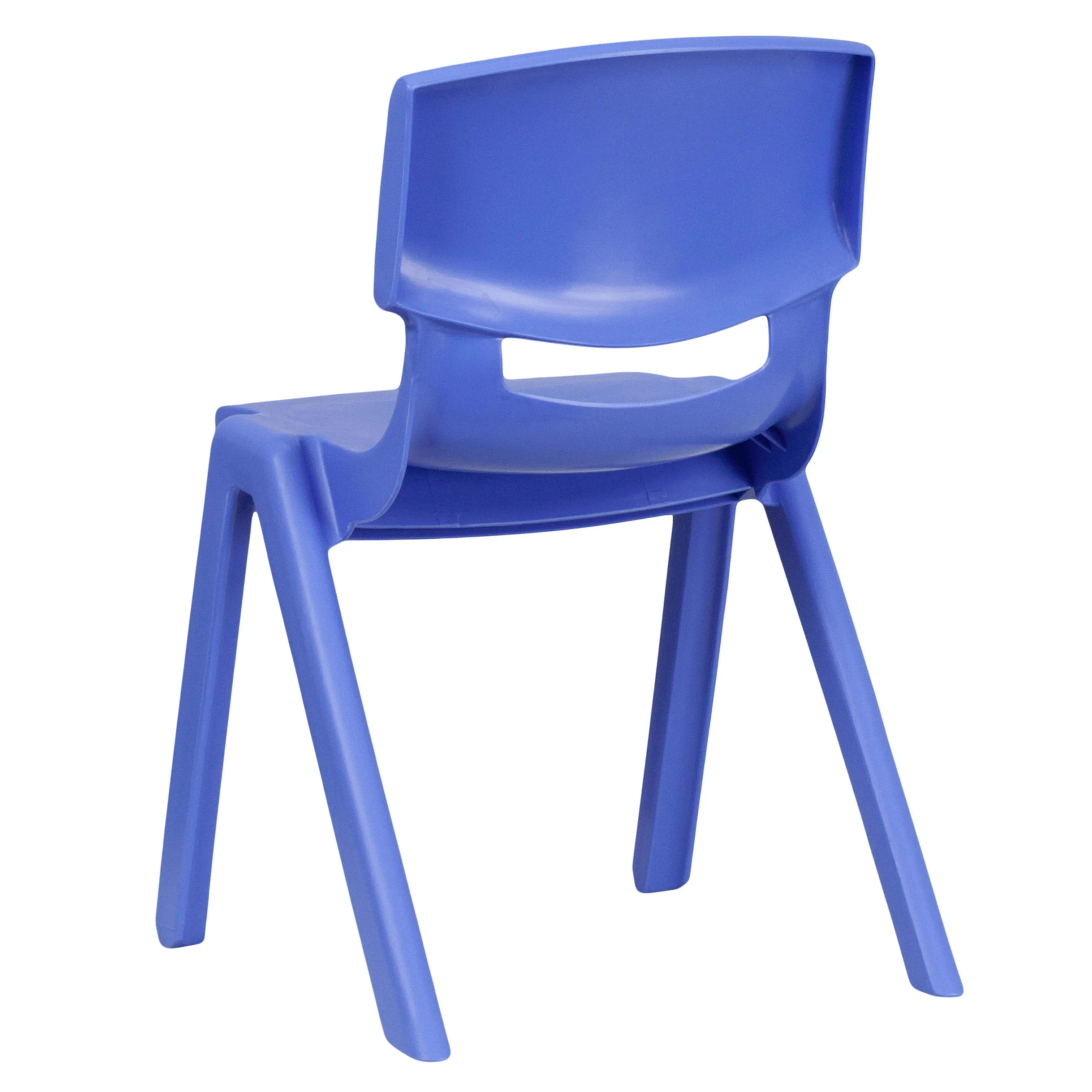 2 Pack Plastic Stackable School Chair with 13.25" Seat Height