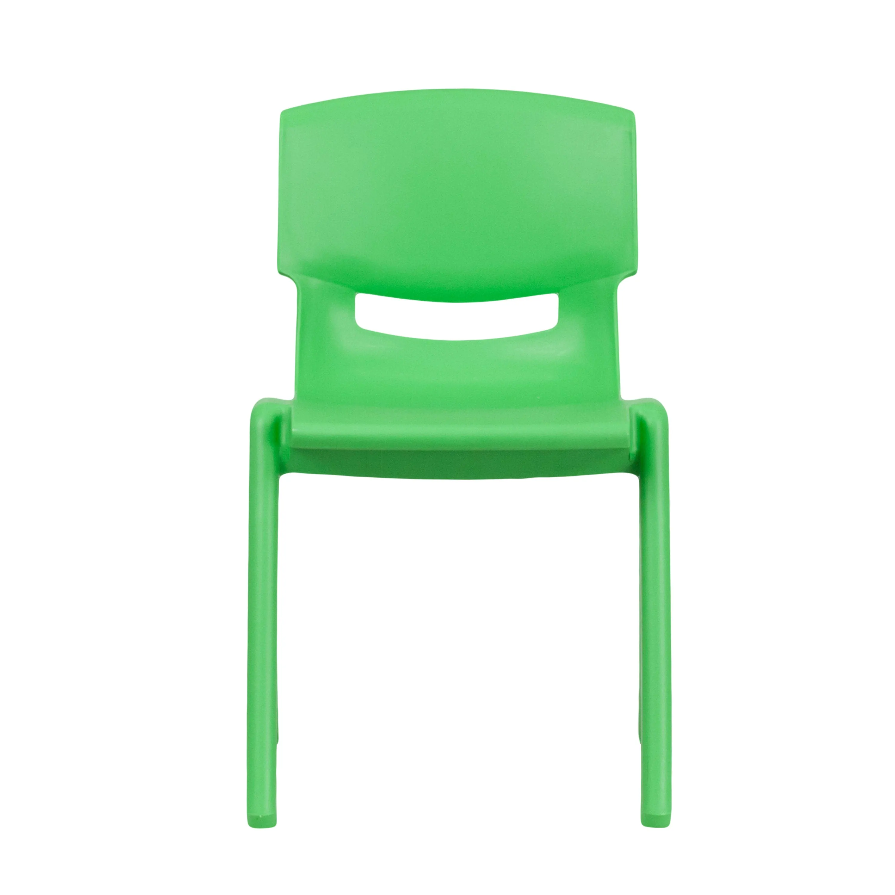 2 Pack Plastic Stackable School Chair with 13.25" Seat Height