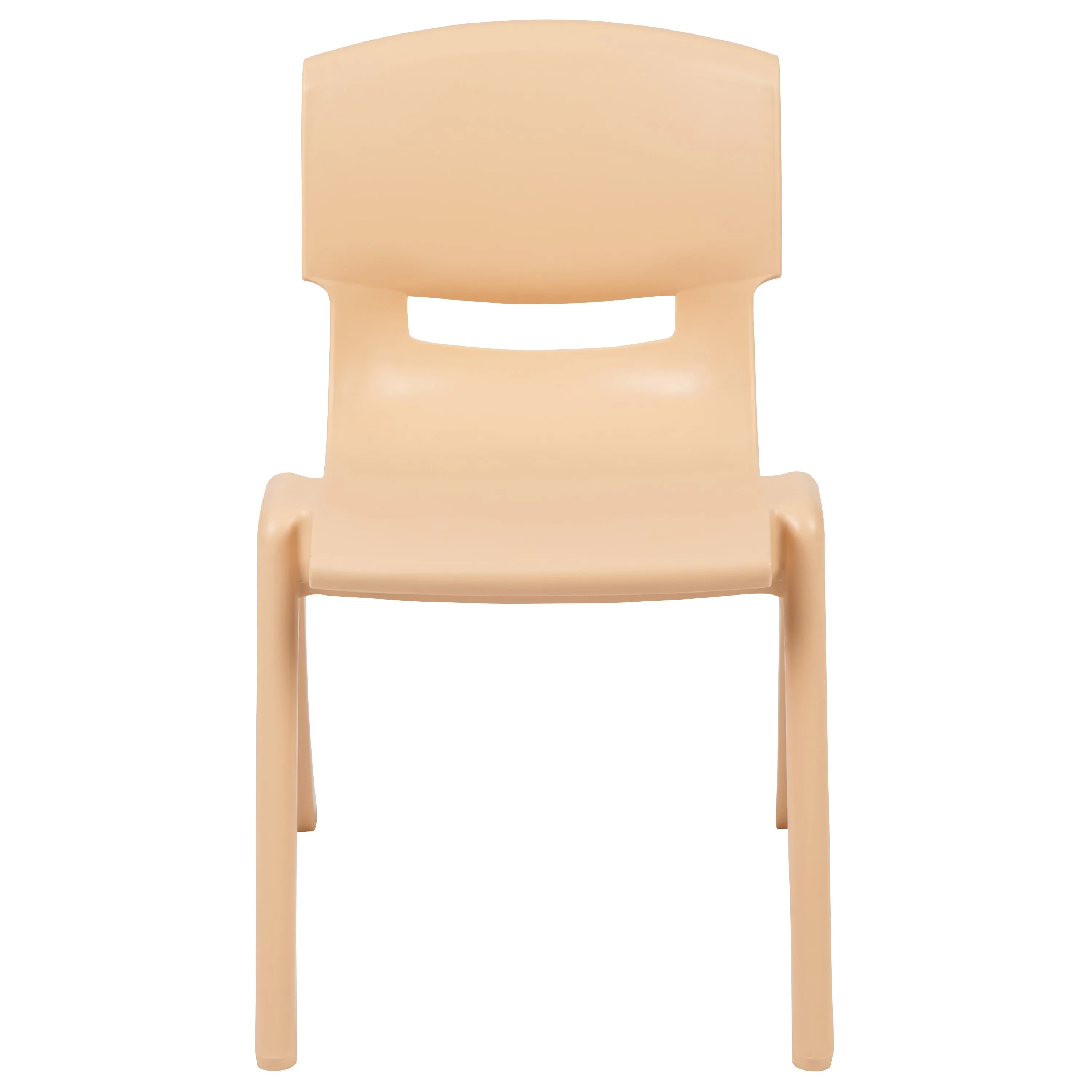 2 Pack Plastic Stackable School Chair with 13.25" Seat Height