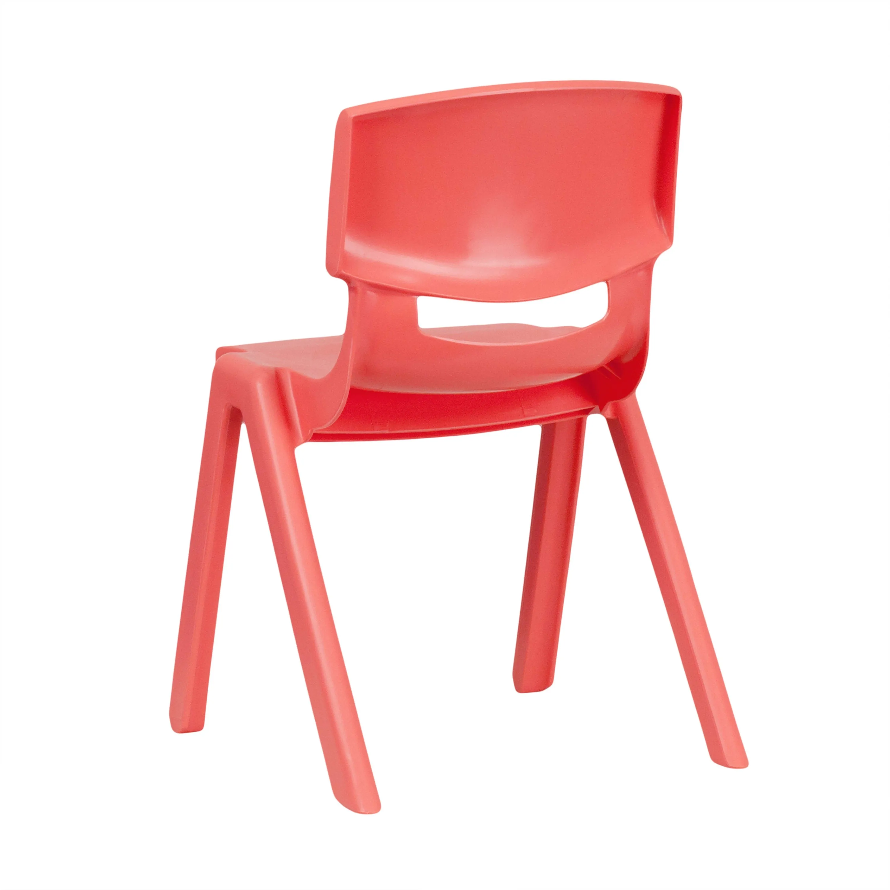 2 Pack Plastic Stackable School Chair with 13.25" Seat Height