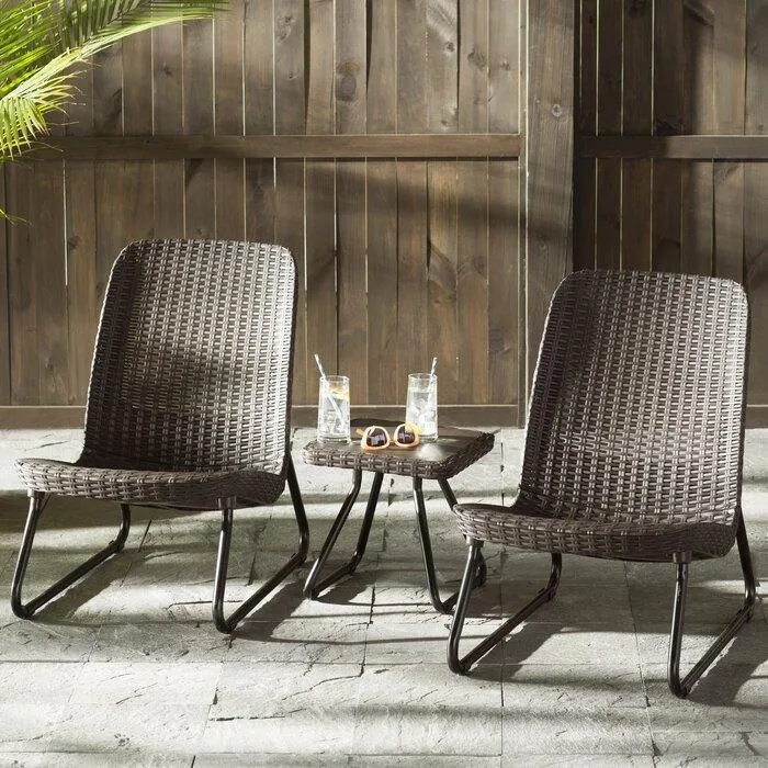 3 Piece Rattan Seating