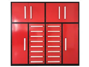 7' Garage Storage Cabinets (16 Drawers)