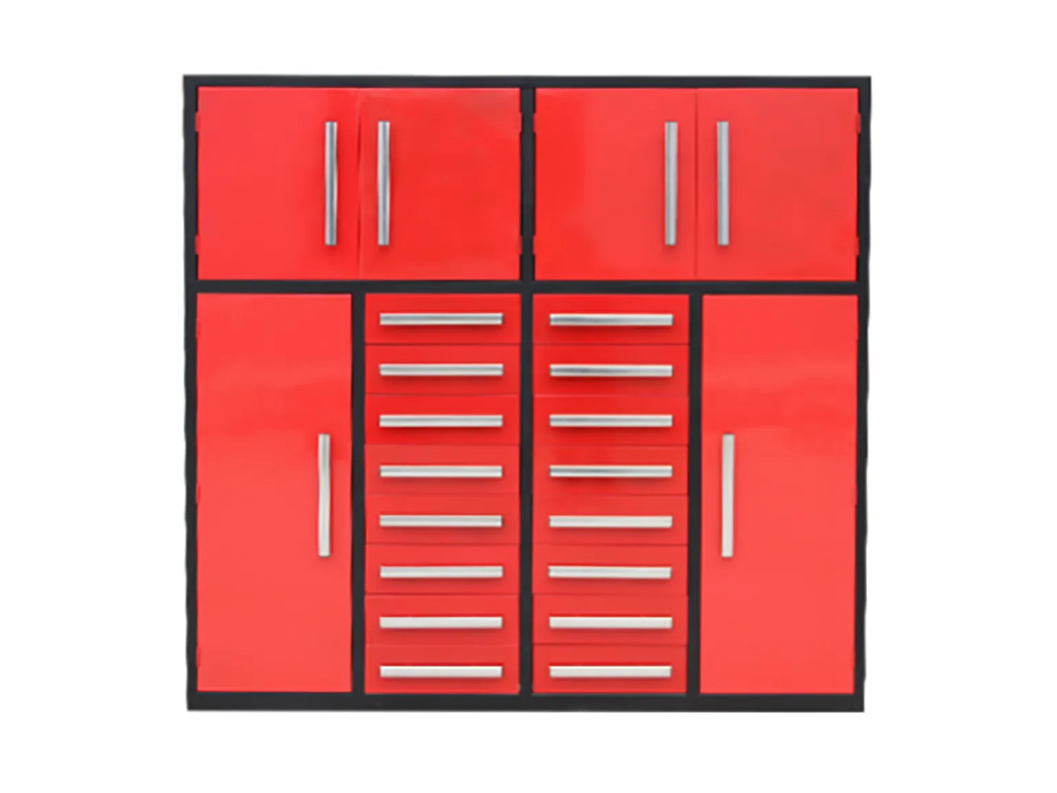 7' Garage Storage Cabinets (16 Drawers)