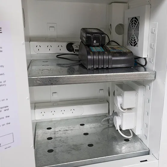 8 Outlet Battery Charging Cabinet