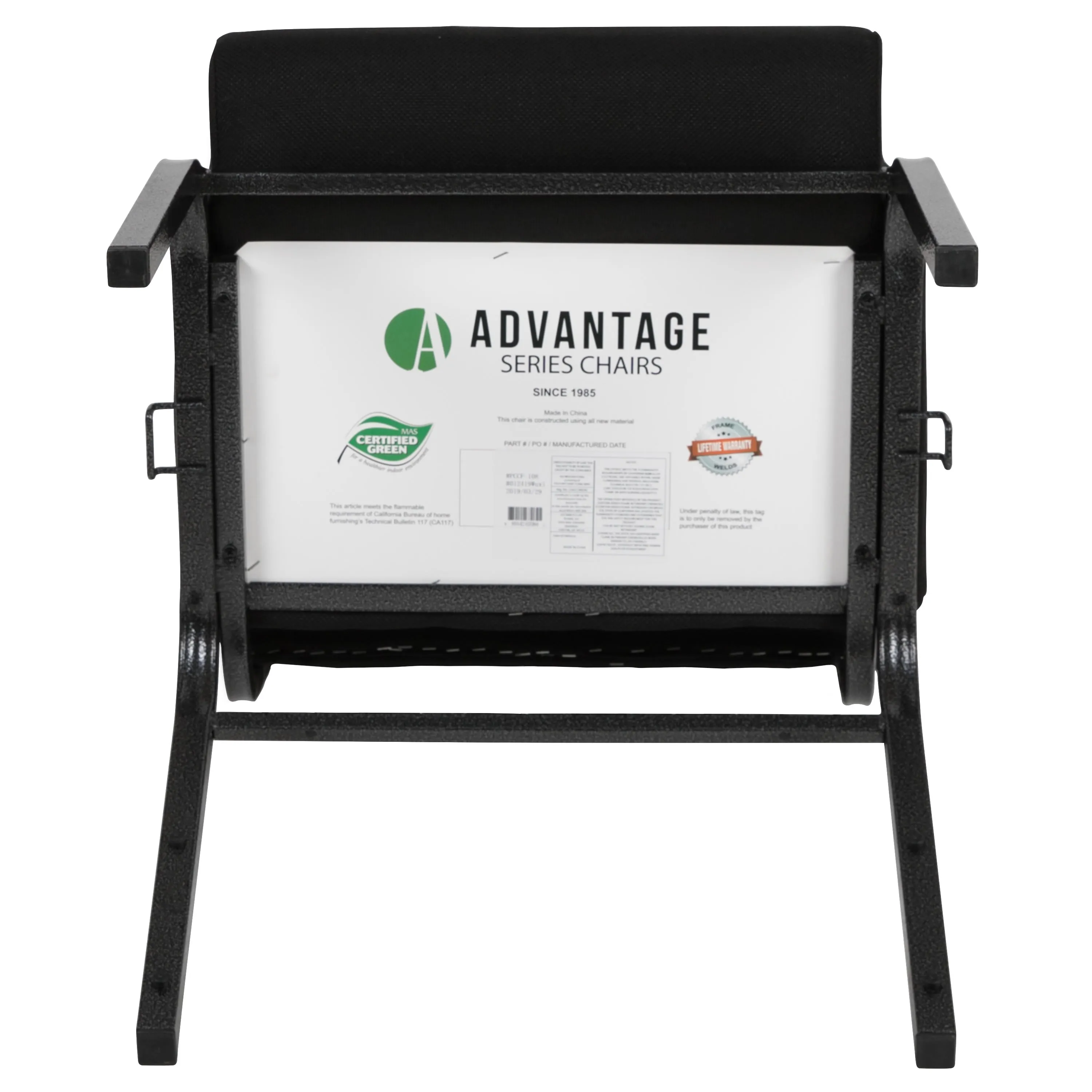 Advantage 20.5 in. Molded Foam Church Chair