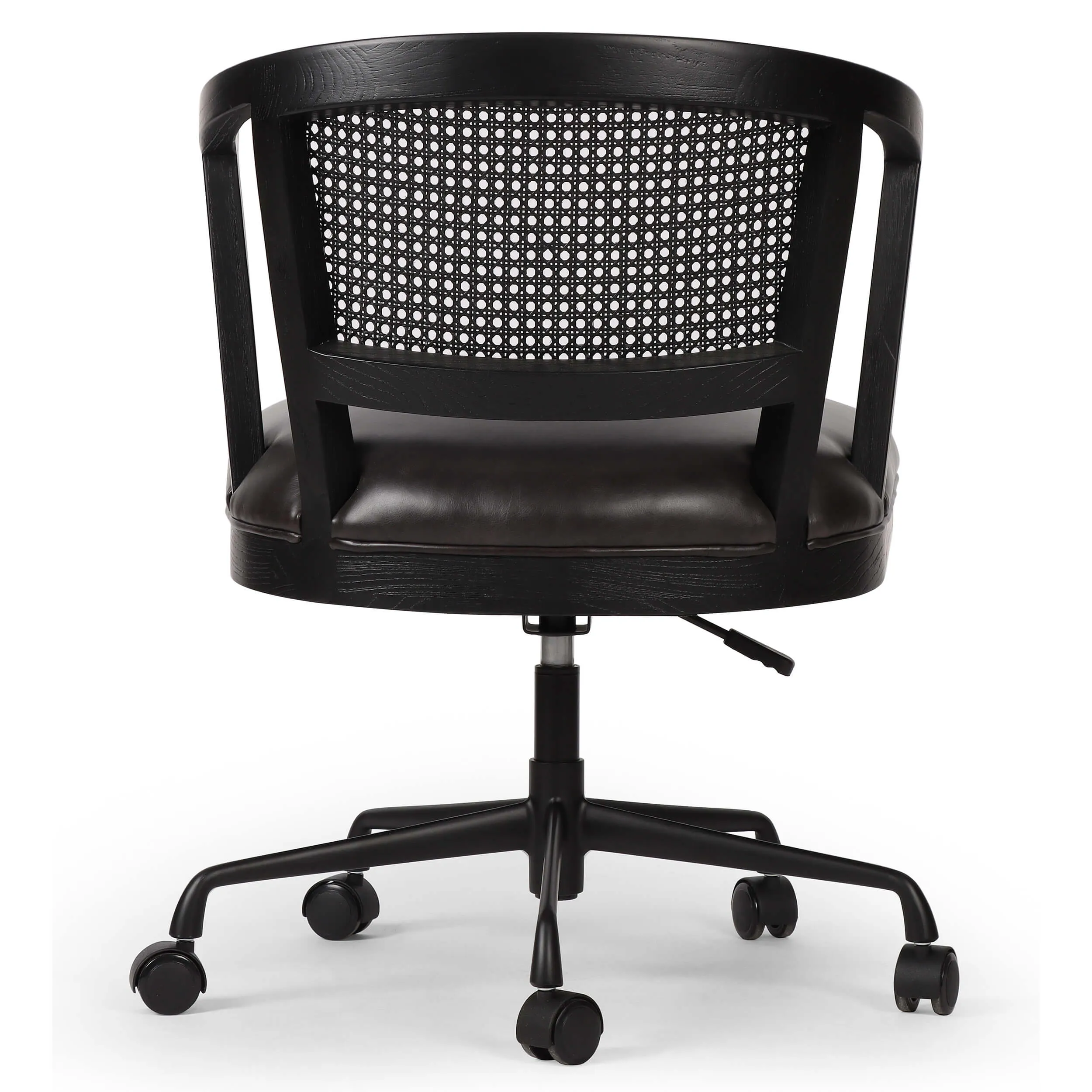 Alexa Desk Chair, Brushed Ebony/Sonoma Black