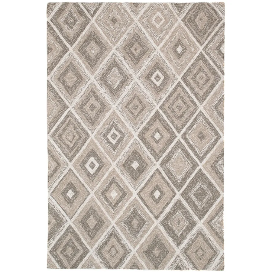 Alexandria Multicolour Beige Diamond P.E.T Indoor Outdoor Rug