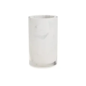 BATH ACC TUMBLER WHITE/BLK