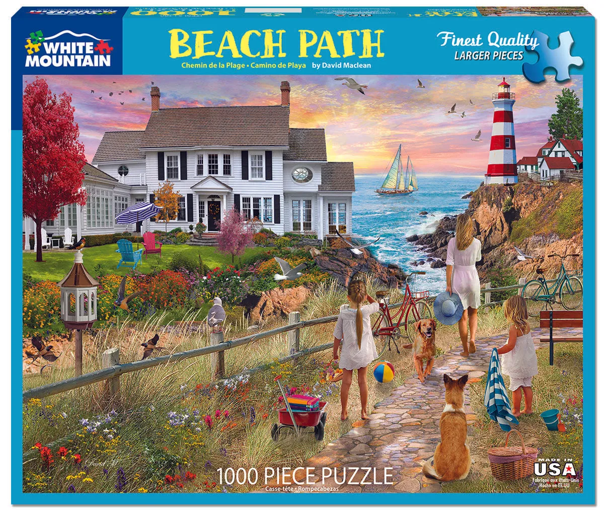 Beach Path (1580pz) - 1000 Piece Jigsaw Puzzle