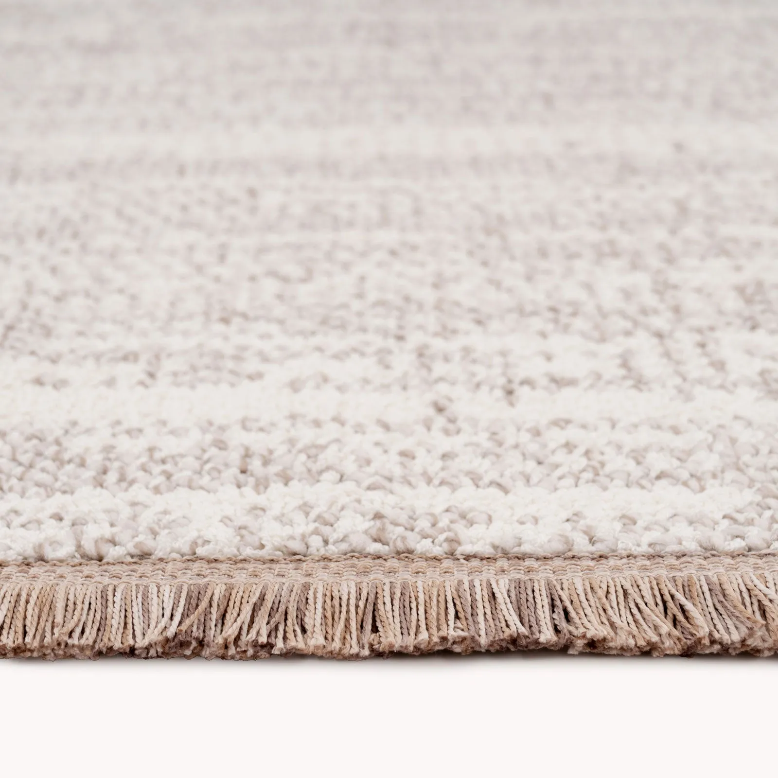 Beige Abstract Scandi Rug - Teva