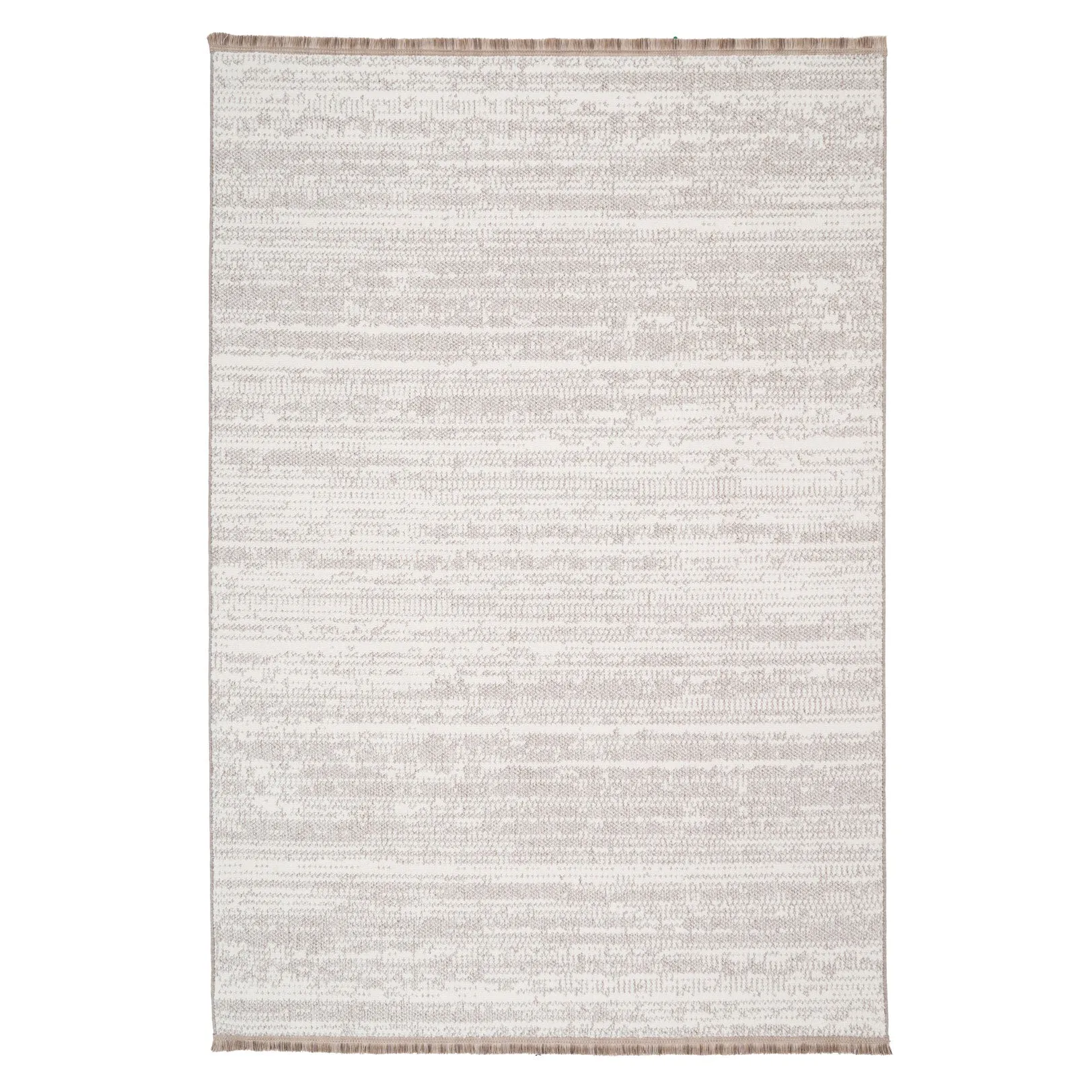 Beige Abstract Scandi Rug - Teva