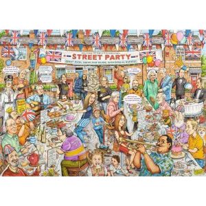 Best of British No.24: The Street Party (1000 Pieces)