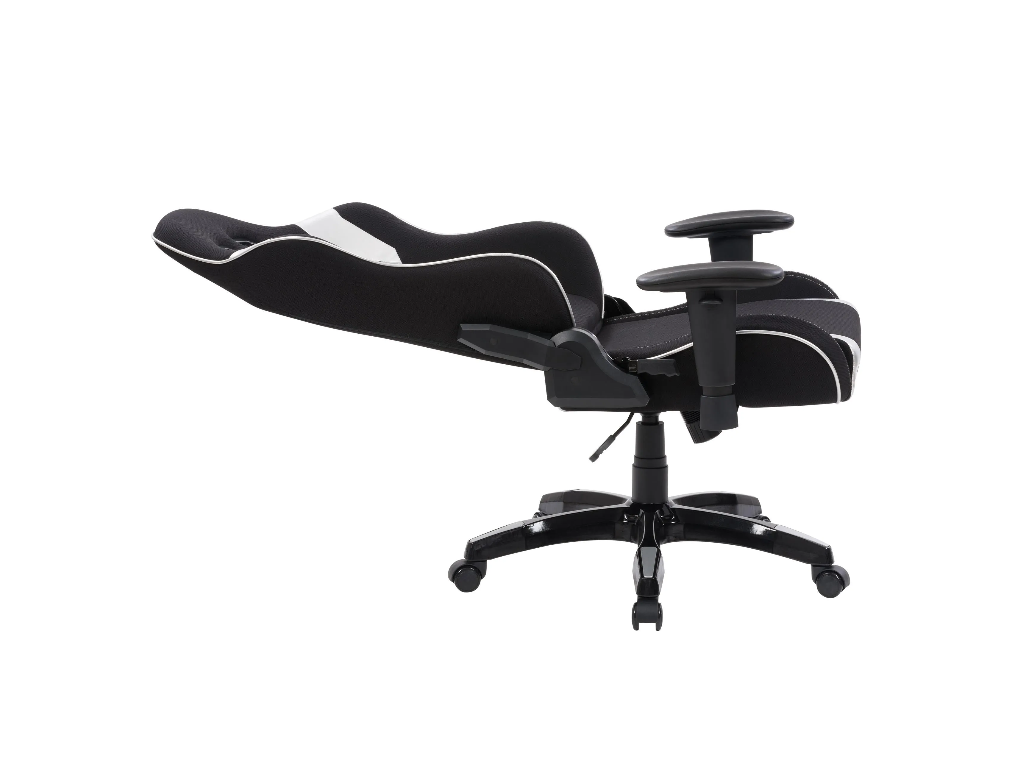 Black and Silver Gaming Office Chair