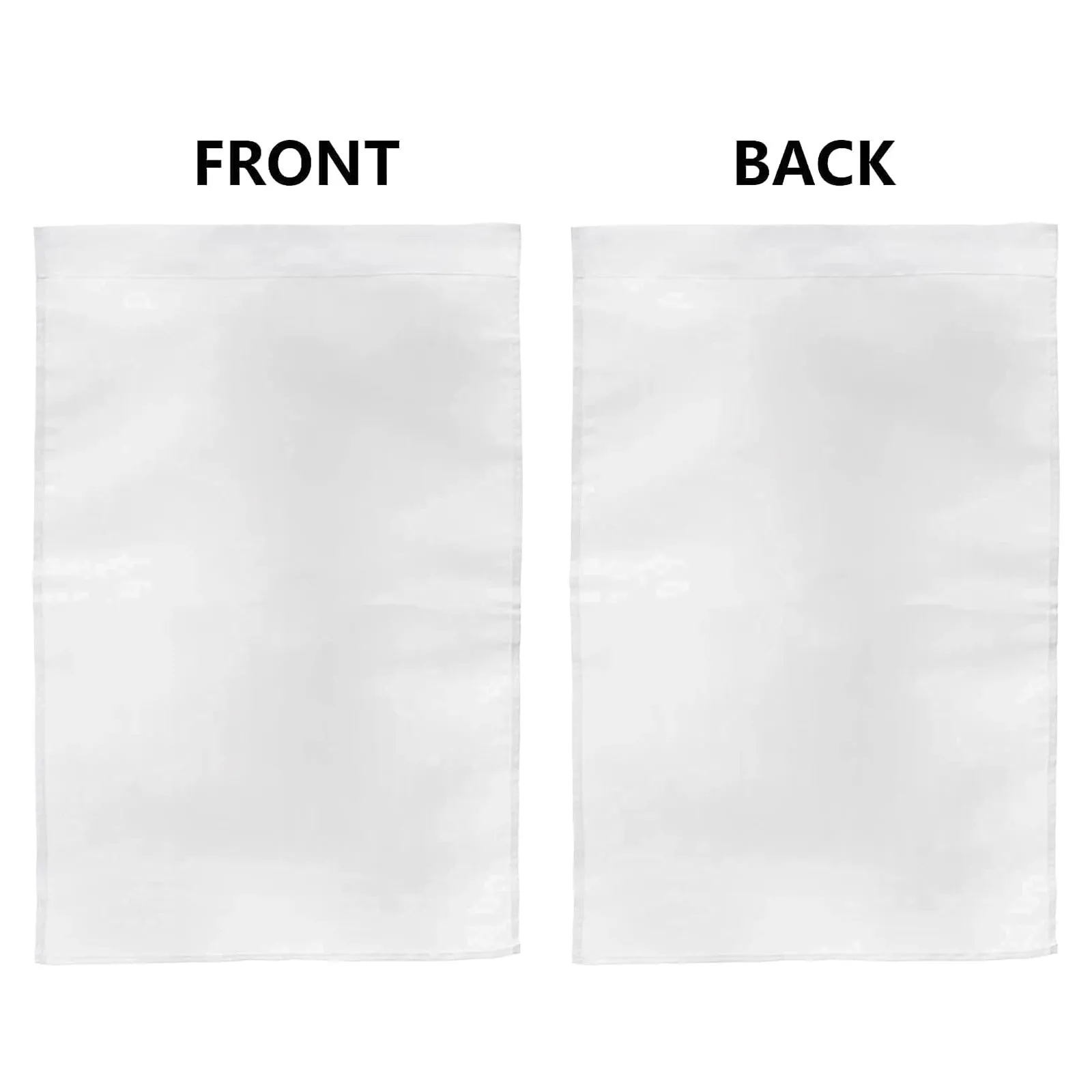 Blanks Double-Sided Flag Banners for Heat Press