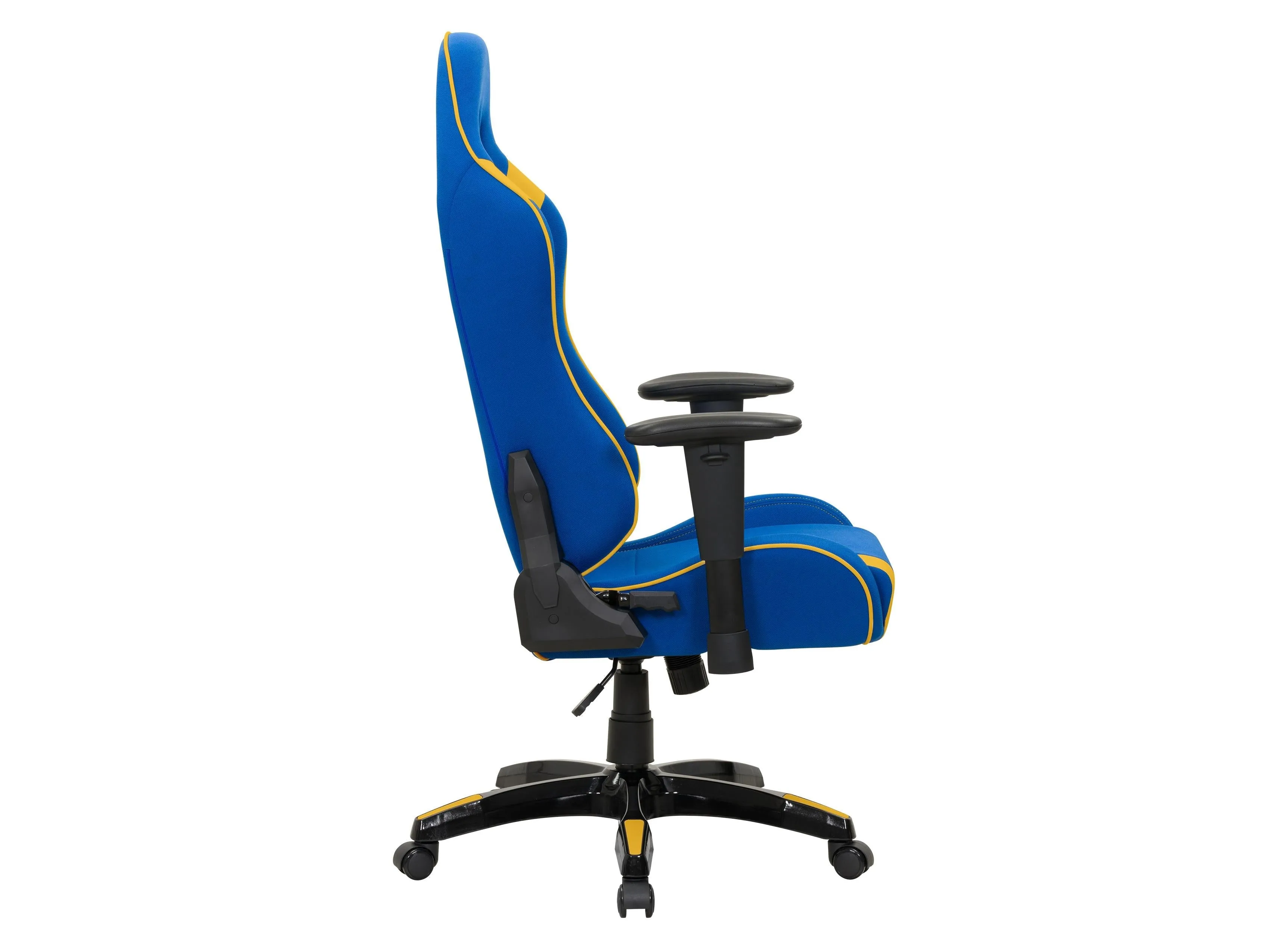 Blue and Yellow Gaming Office Chair