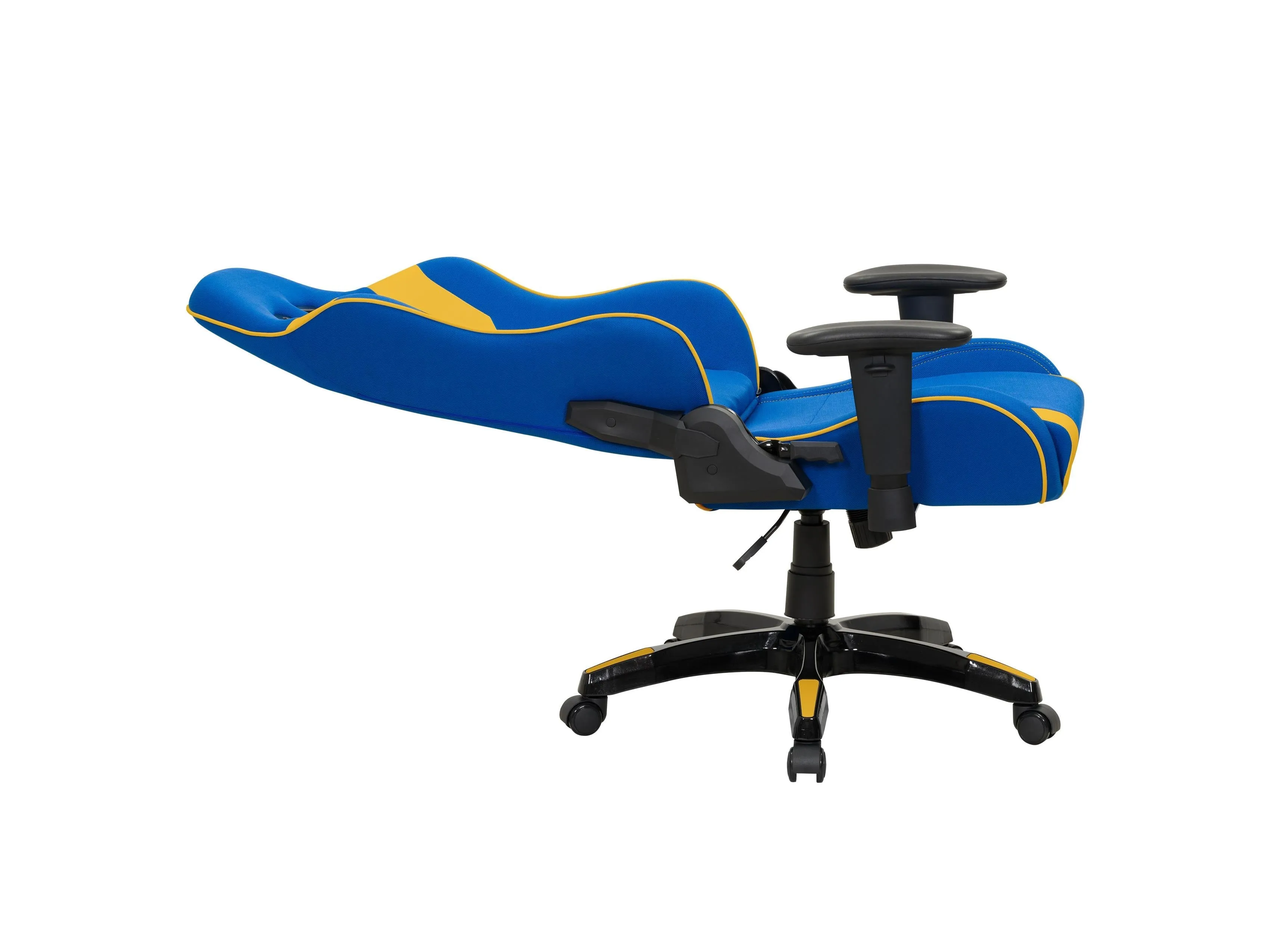 Blue and Yellow Gaming Office Chair