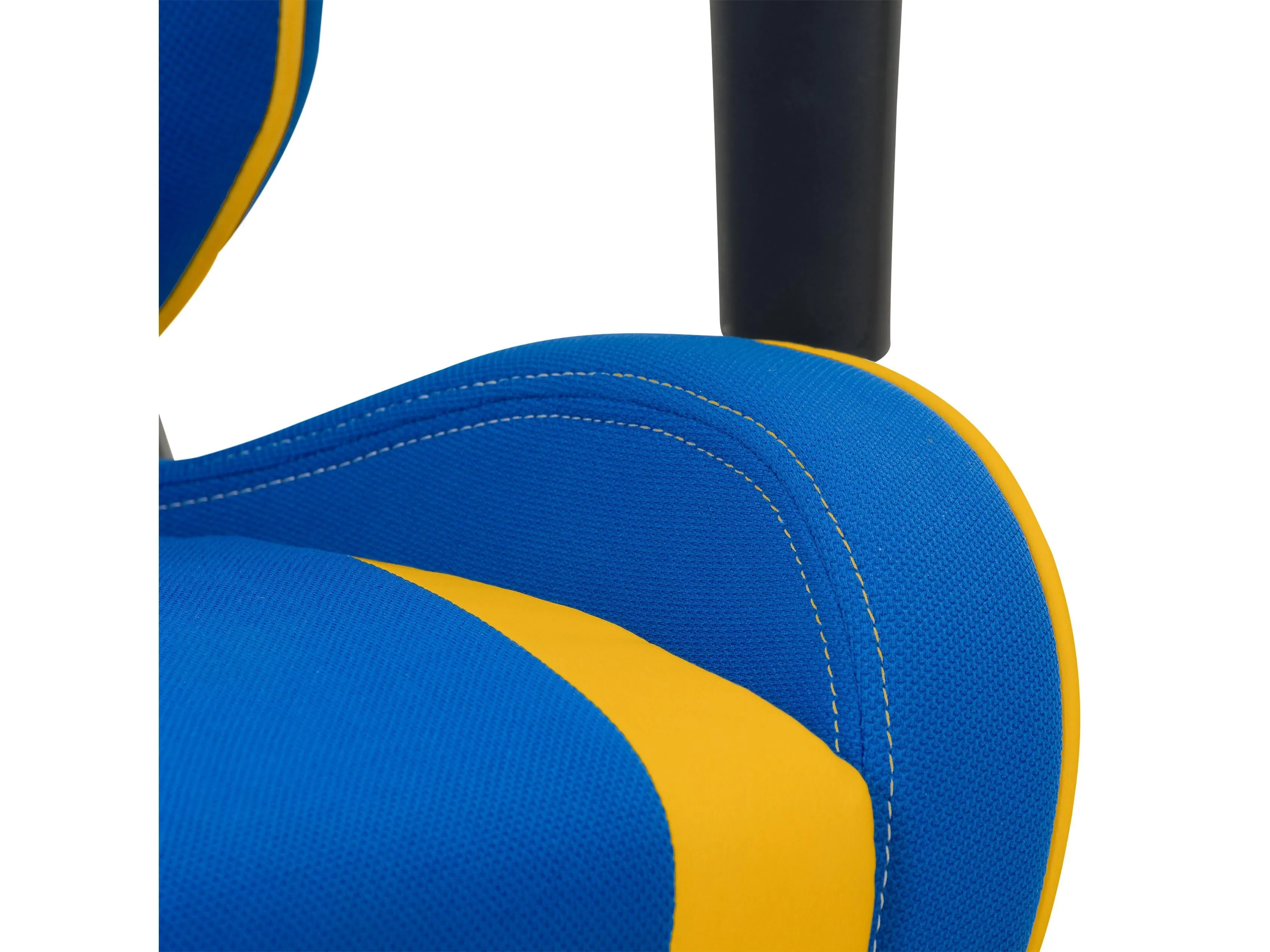 Blue and Yellow Gaming Office Chair