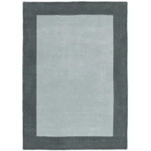 Borders Rug Grey