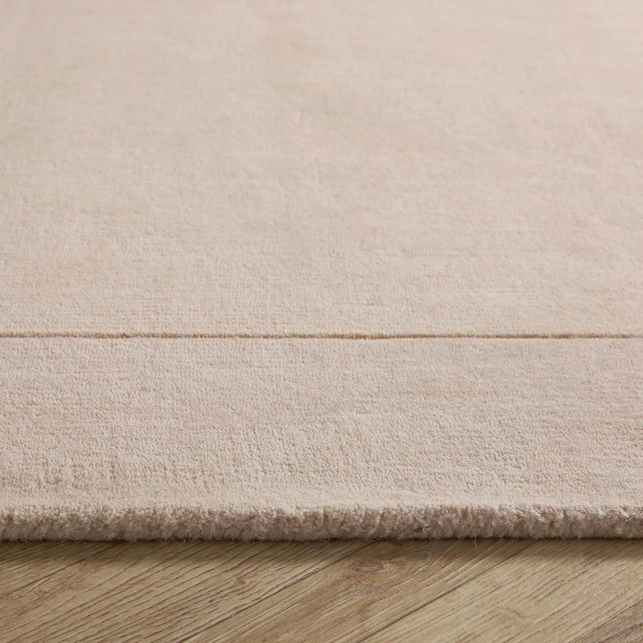 Borders Rug Natural