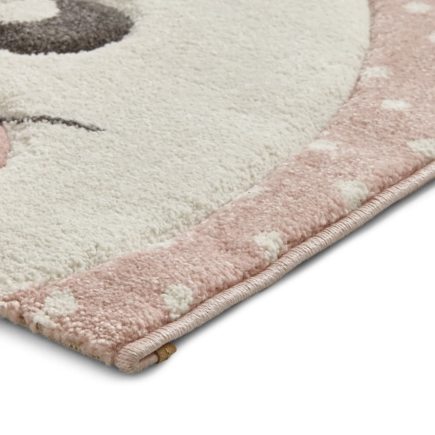 Brooklyn Pink Rabbit 20341 Kids Rug