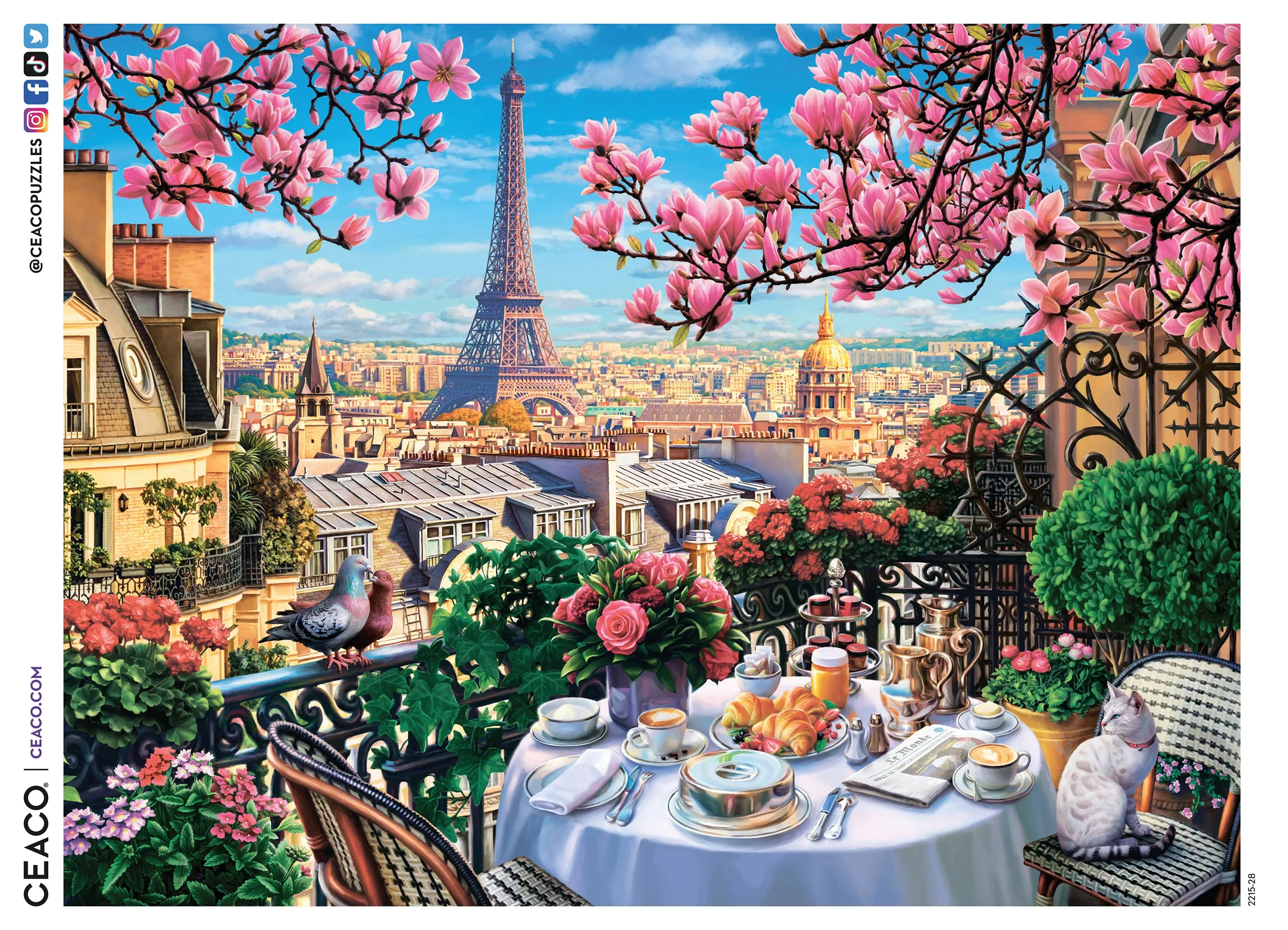 Brunch in Paris - 300 Piece Puzzle