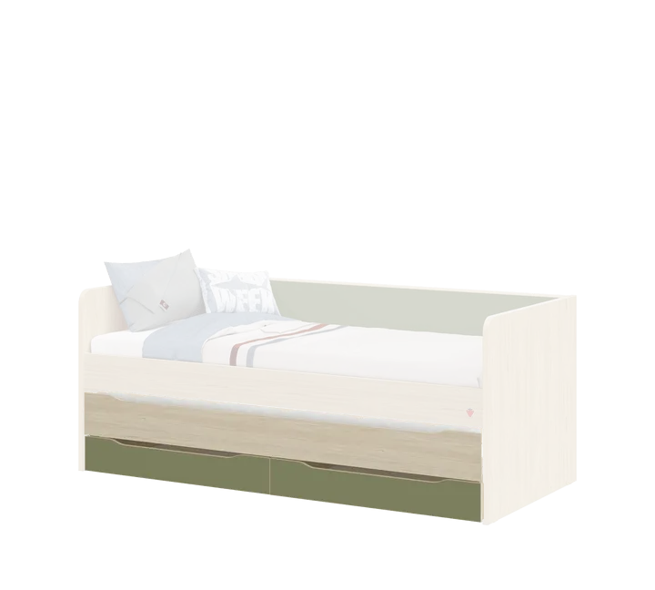 Cilek Studio Drawer Pull-Out Bed Natural