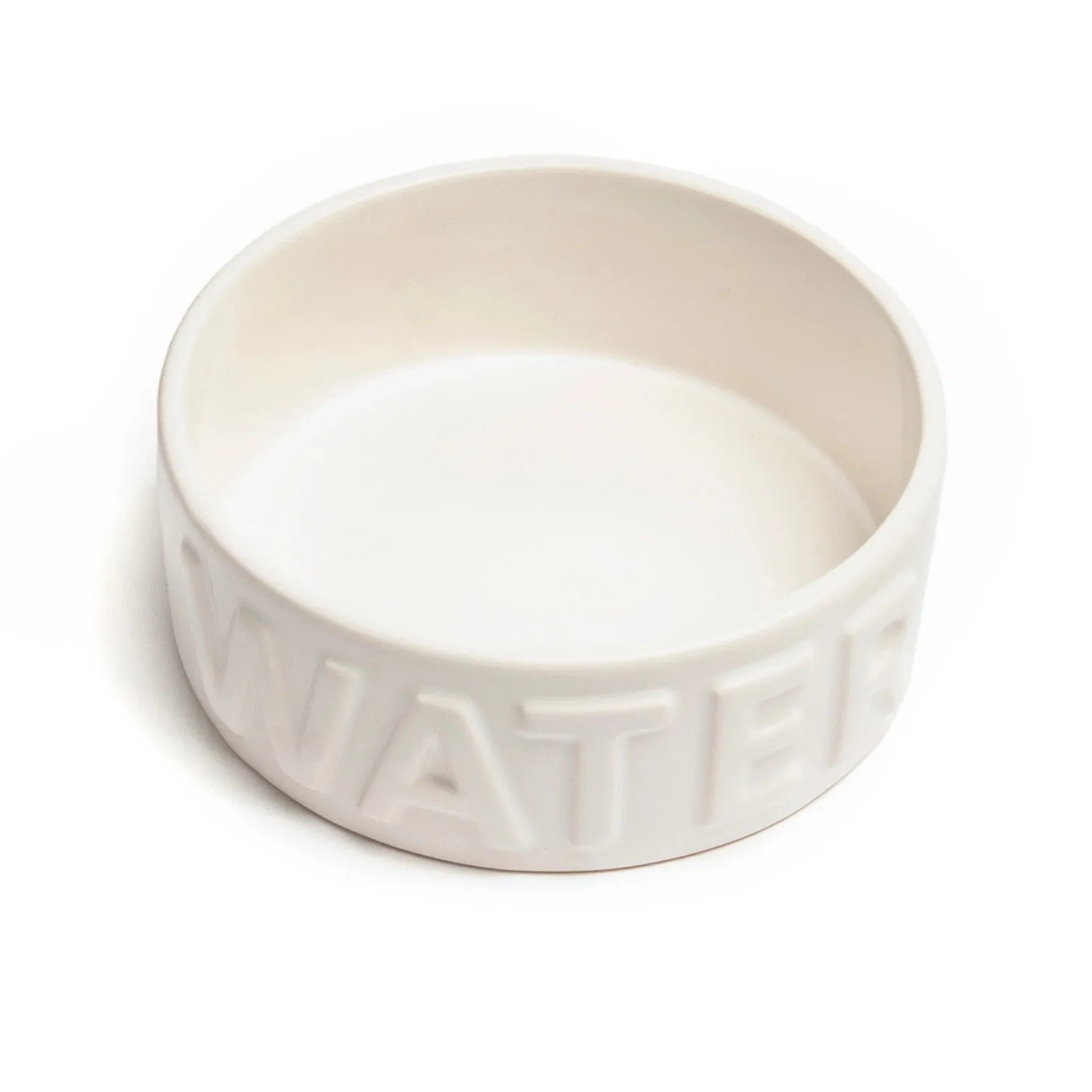 CLASSIC WATER PET BOWL (WHITE)