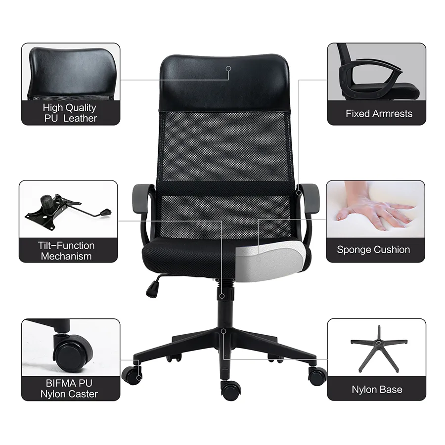 Clio High Back Office Chair