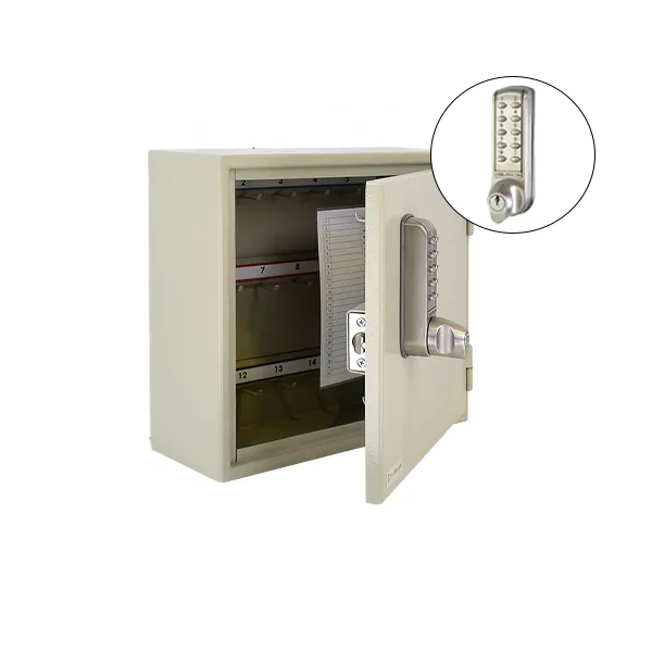 CodeLocks - Key Secure Extra Security Padlock Cabinet w/ CL2255 - Medium Duty - Electronic Lock - Tubular Mortise Latch - Key Override - Optional Lock Prep - Optional Storage