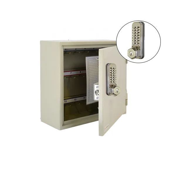 CodeLocks - Key Secure Extra Security Padlock Cabinet w/ CL255 - Mechanical Lock - Tubular Latch - Optional Cabinet Storage