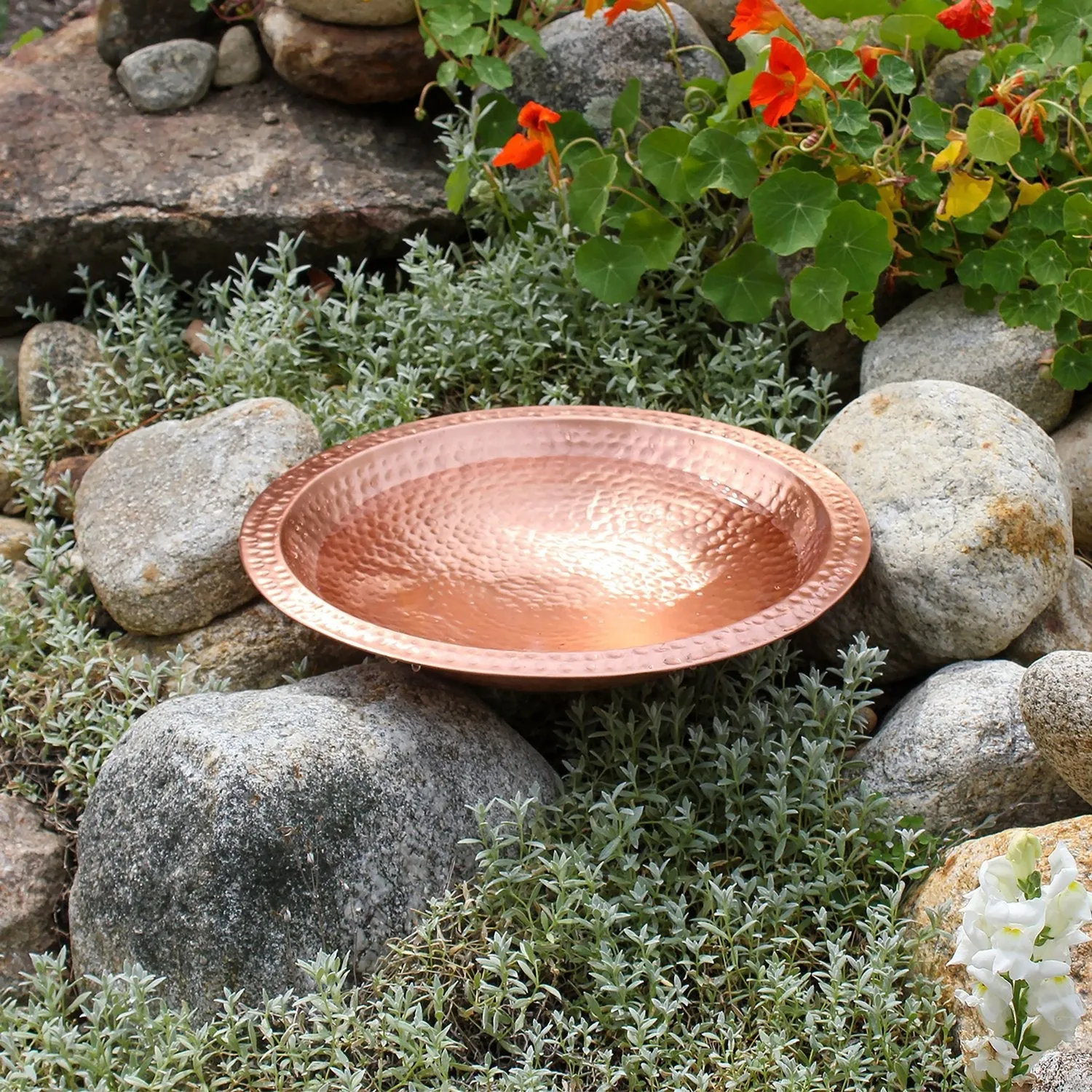 Copper Birdbath - Achla Designs