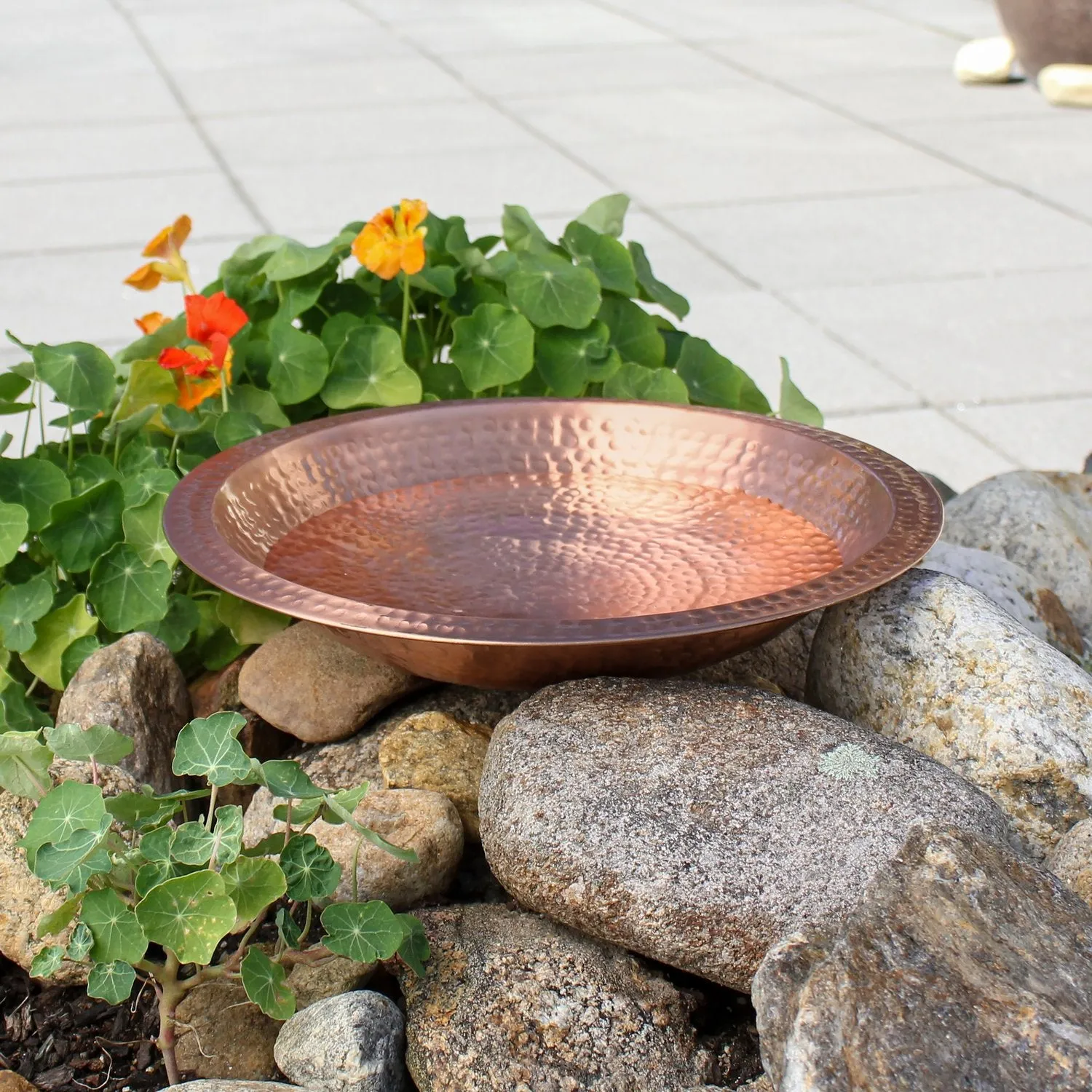 Copper Birdbath - Achla Designs