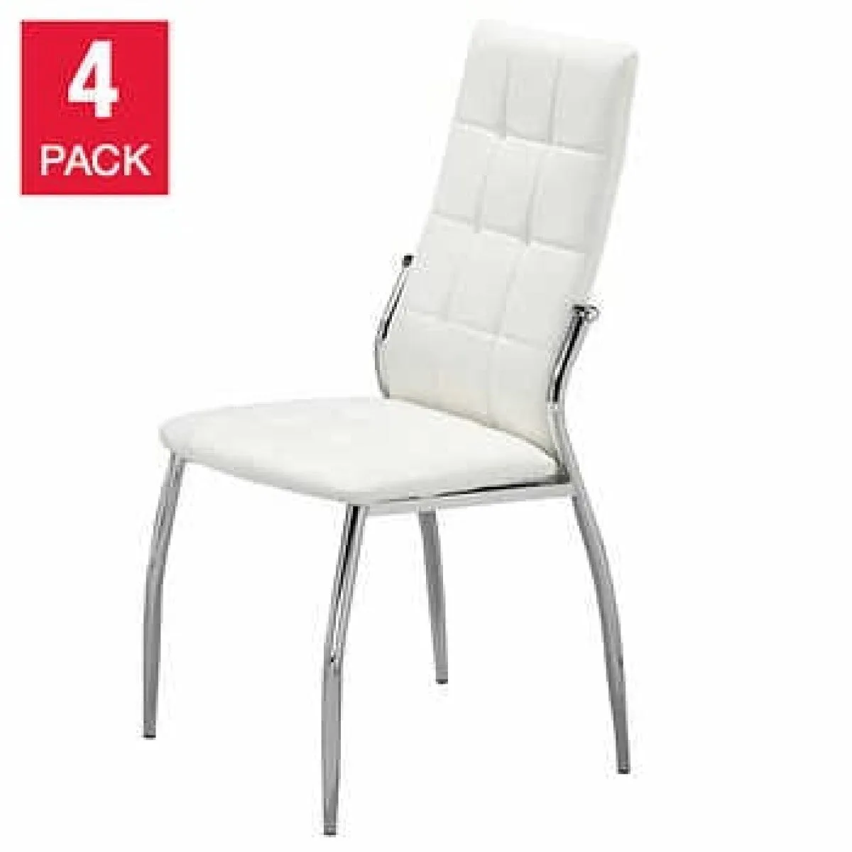 Dining Chair, Set Of 4, White