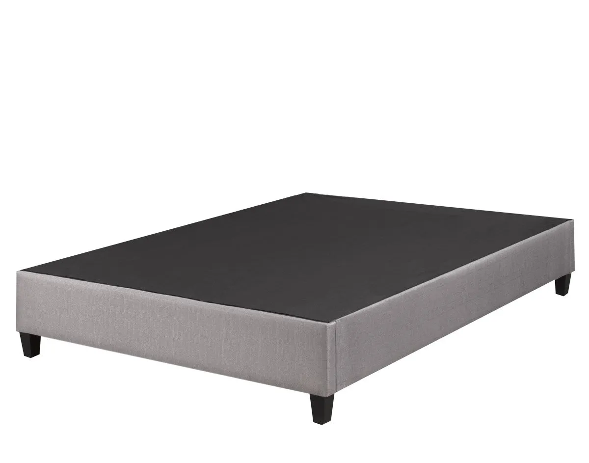 Douglas Queen Platform Bed Base, Grey