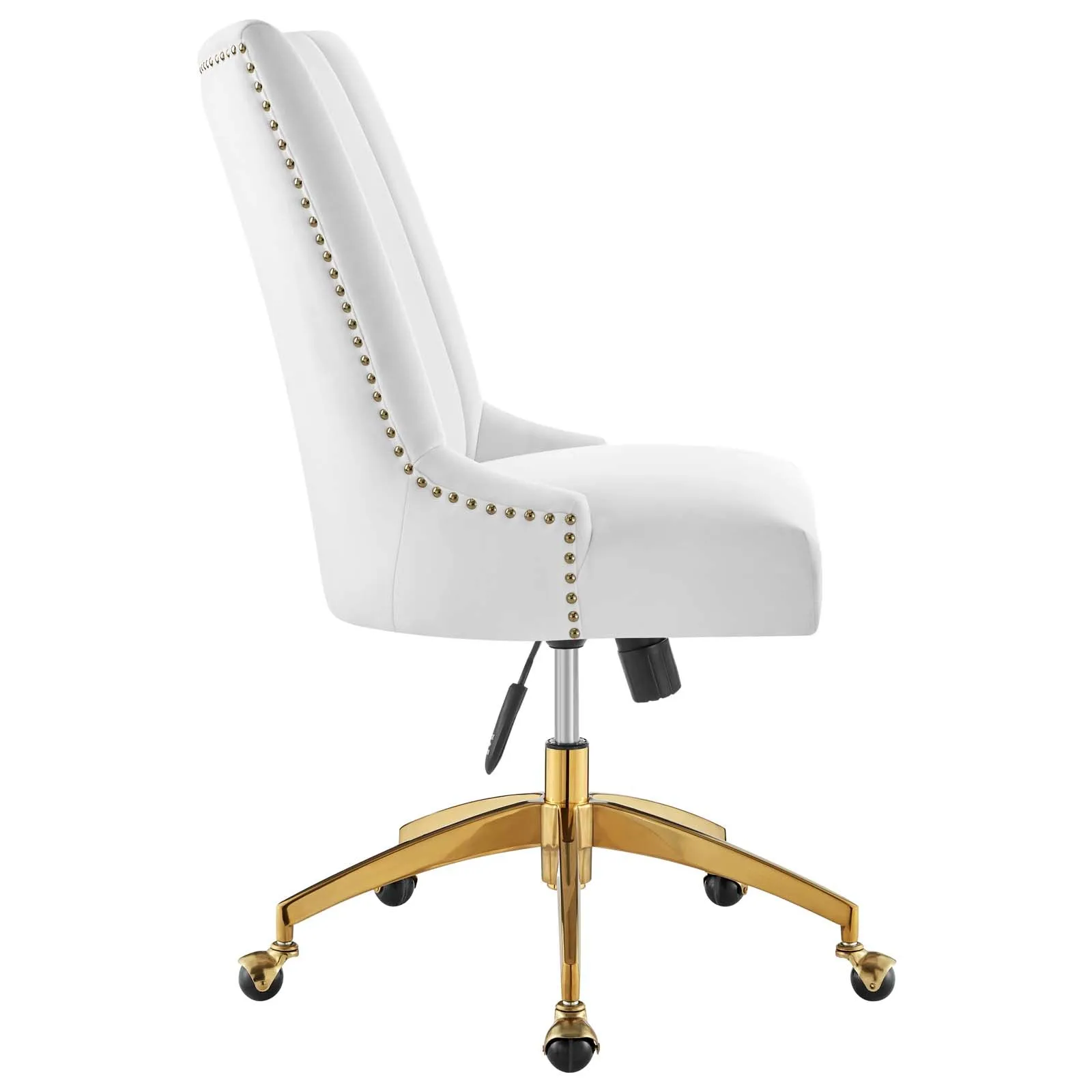 Empower Channel Tufted Performance Velvet Office Chair