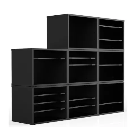 File cabinet 4-tier Black I On-Desk