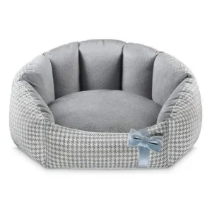 Finessa Pet Bed by Oh Charlie - Grey & Blue