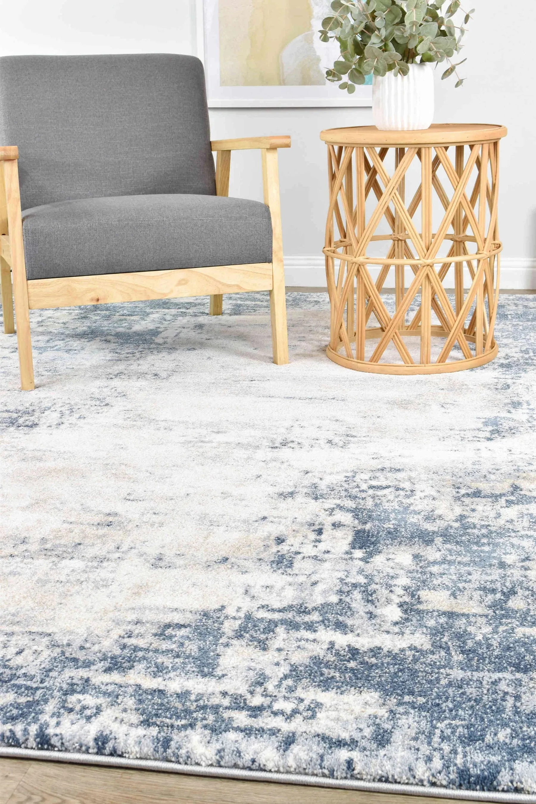 Florance A0492A Galaxy Blue Rug by Austex