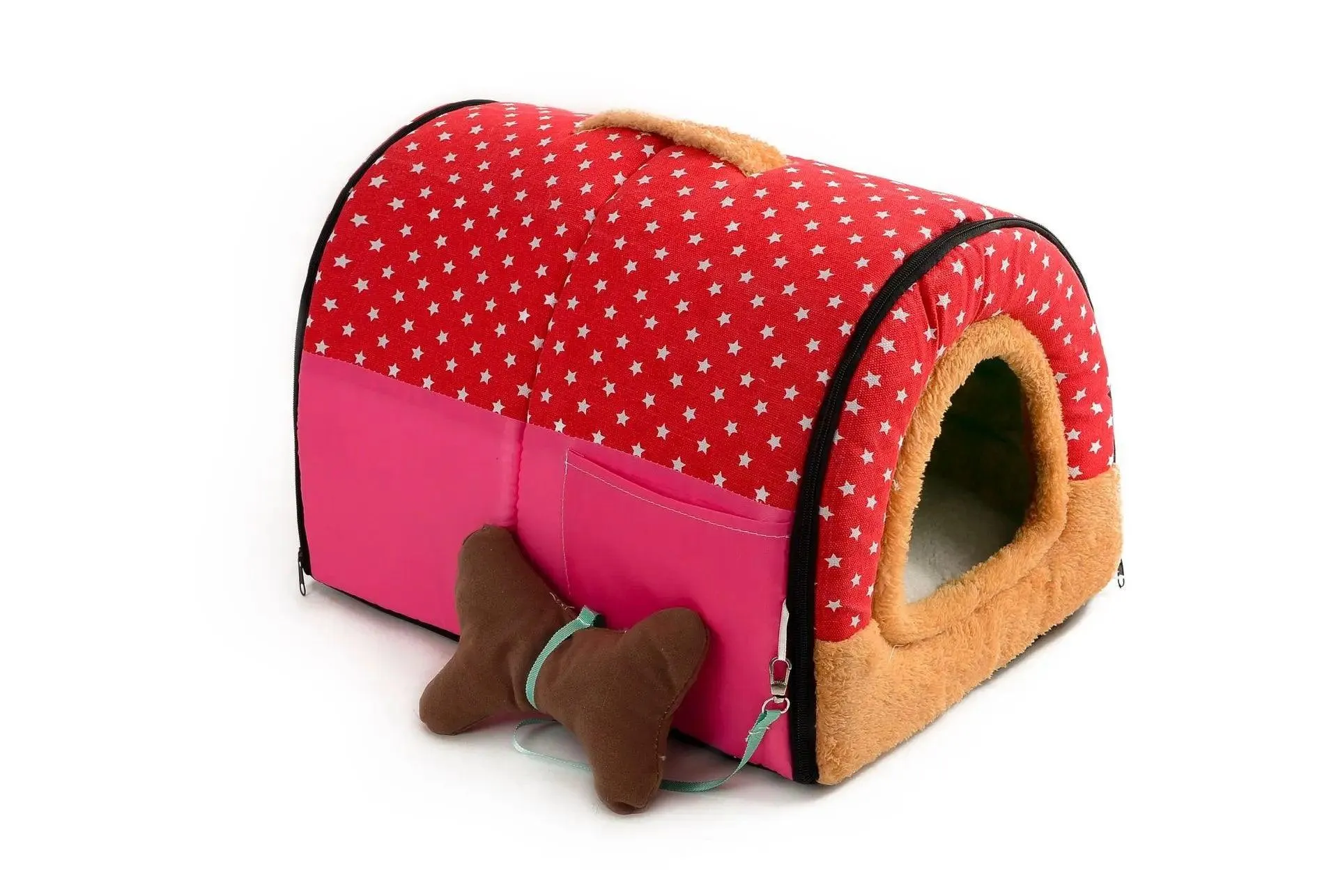 Foldable Cozy Pet House with Mat