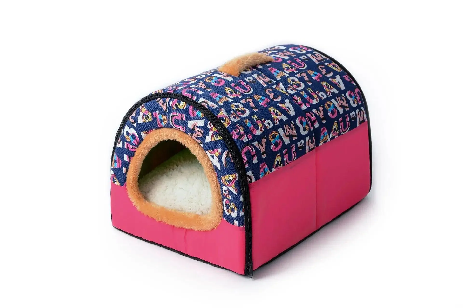 Foldable Cozy Pet House with Mat