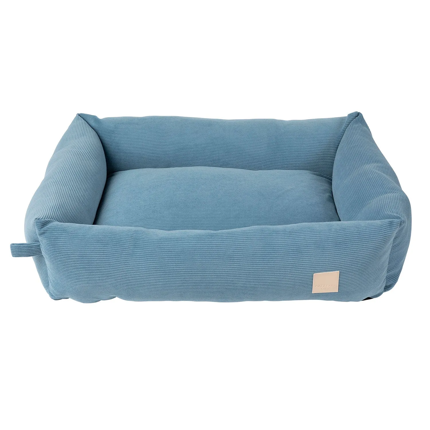 FuzzYard Life French Blue Corduroy Bed