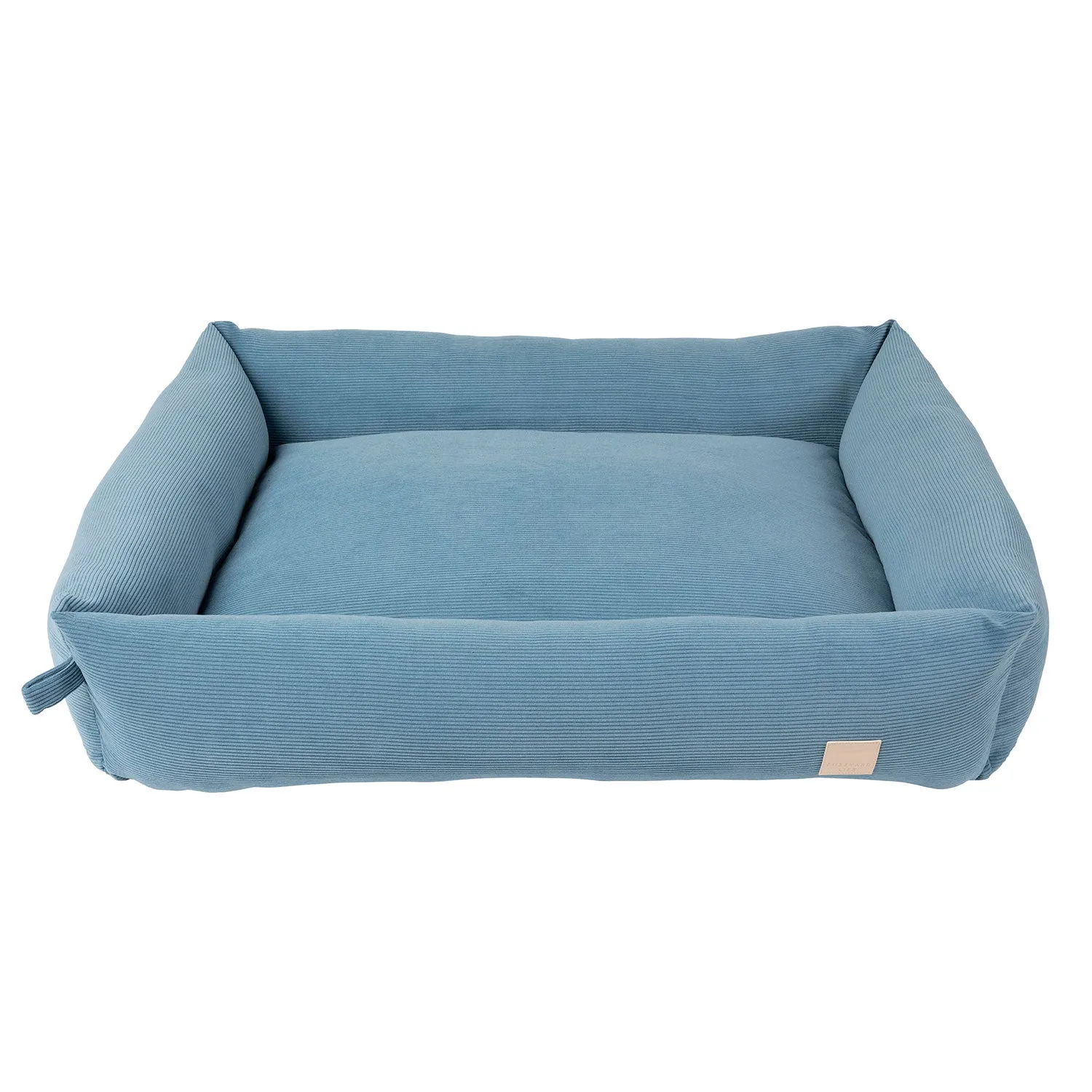 FuzzYard Life French Blue Corduroy Bed