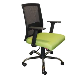 GDS Mid Back Mesh Chair Green (100kg Max)