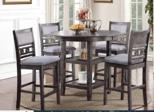 Gia Grey Counter height dinning set