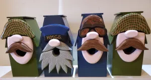 Gnome Bird Houses (Multiple Designs)