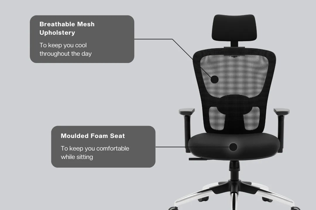 Green Soul Jupiter  Pro High Back Mesh Office Chair