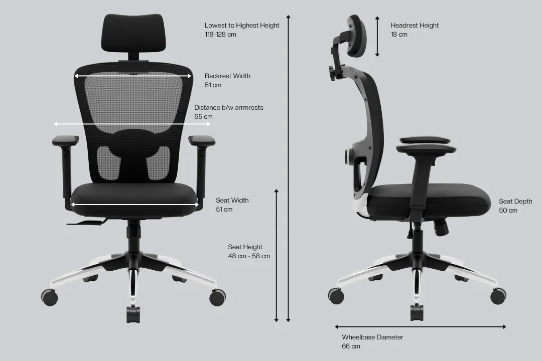 Green Soul Jupiter  Pro High Back Mesh Office Chair