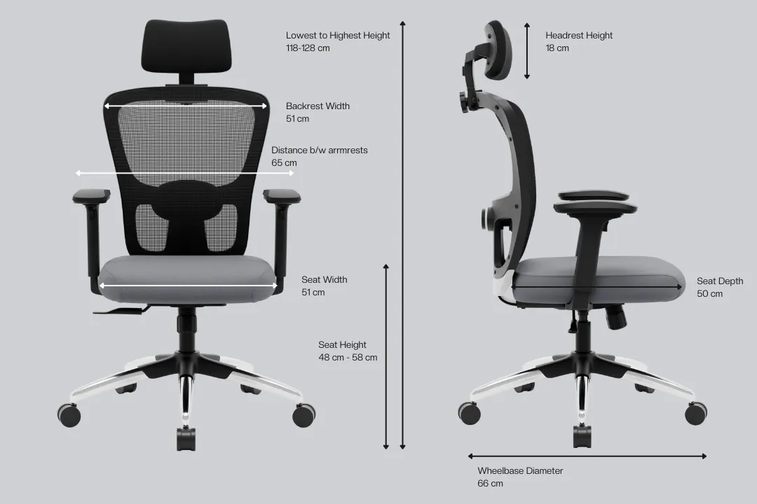 Green Soul Jupiter  Pro High Back Mesh Office Chair